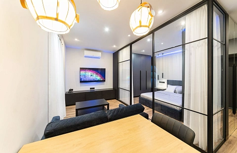 1 room daily in Kyiv. Solomenskiy district, Garmatnaya St., 38б &mdash; 1001206575 image 1