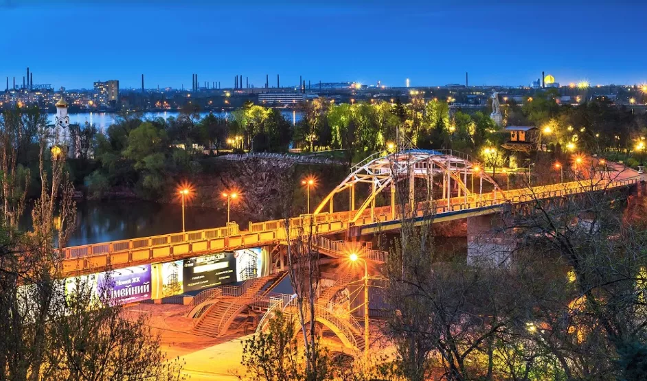 Мост на Монастырский Остров