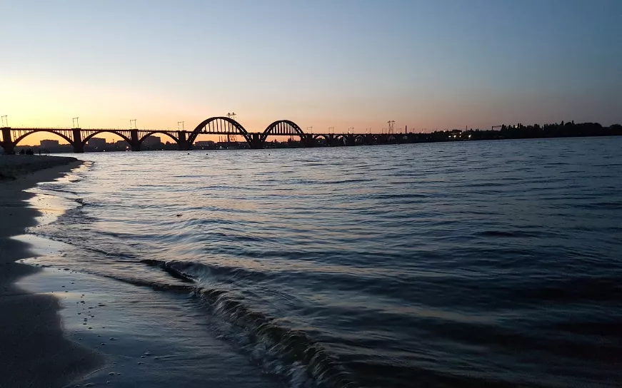 Пляж на Монастырском Острове